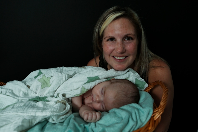 Newborn, infant photography session with Jesse Stephenson Photography